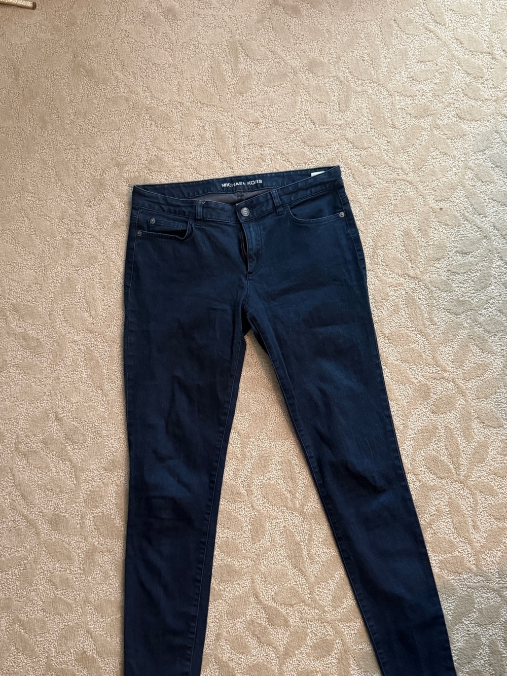 Michael Kors Dark Navy Skinny Jeans